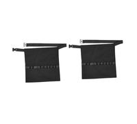 VINTORKY 2pezzi Grembiule Da Parrucchiere Con Cintura Regolabile Classico Mezza Con Tasche Attrezzi Per Salone Di Per e Parrucchieri