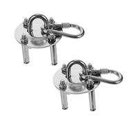 VINTORKY 2Sets Gancio Sospensione per Yoga da Ganci Aerei Facile da Installare e Accessori Pratici per Allenamenti e Relax