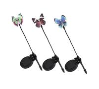 VINTORKY 3 Pezzi Lampade da Giardino a Forma di Lampade LED da Esterno Impermeabili per Prato e Cortile Decorazione con Energia Rinnovabile Colori Casuali Colore Casuale