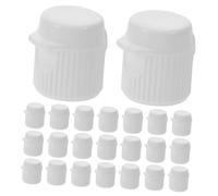 VINTORKY 30pezzi Tappi Per Dentifricio in Plastica Autosigillanti Vite Coperchi Per Tubetti Anti-spreco e Comodi e Durevoli Per Quotidiano