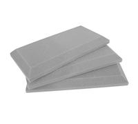 VINTORKY 3pezzi Pannelli Fonoassorbenti in Spugna Per Pareti Pannelli Acustici Rettangolari Di Riduzione Del Rumore Per Studi Di Registrazione Uffici e Home Theater