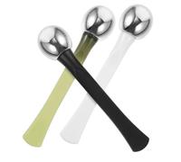 VINTORKY 3pezzi Pz Massaggiatore Per Occhi e Cucchiaio Per Crema Contorno Occhi Di Strumenti Per Maschera Viso e Crema Viso Di Portatile e Durevole Colori