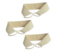 VINTORKY 3pezzi Spugna Per Doccia Esfoliante Striscia Per Pulizia Schiena Accessorio Bagno Per Uomini e Donne Comfort e Efficacia Nella Cura Della