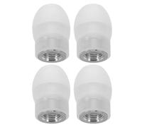 VINTORKY 4 Pezzi Earpieces Tips in Silicone per Stetoscopio, Punte di Ricambio Morbide, Isolamento Acustico, Uso Medico in Clinica e Ospedale