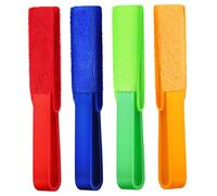 VINTORKY 4 Pezzi Spazzole Pulizia Persiane Attrezzi Leggeri Ergonomici per Pulitore Veneziane e Fessure Smontabili e Riutilizzabili per Pulisce Profondamente Polvere e Detriti