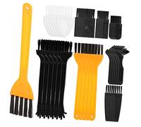 VINTORKY 48pezzi Spazzola Per Pulizia Rasoio Elettrico e Tastiera Da Design Ergonomico Materiale Premium Per Rimuovere Polvere e Spazi Ristetti