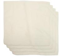 VINTORKY 4Pcs Tofu Cloth Panno Filtrante Alimentare Garza Per Formaggio 60X60Cm Tessuto a Maglia Fitta Bianco Per Filtraggio Soia Tofu E Cottura a Vapore