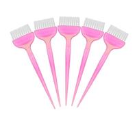 VINTORKY 5 pezzi Pennelli per Colorazione Capelli Spazzola Morbida per Parrucchieri Applicatore Tinta Professionale per Salone e Uso Domestico Setole Flessibili per Applicazione Uniforme e