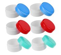 VINTORKY 6 Contenitori Ricaricabili per Crema Viaggio 20G Design Compatto e Barattoli Vuoti per Cosmetici per