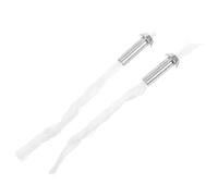 VINTORKY 6 Pezzi Stoppini in Cotone Supporto in Ferro Argento per Lampade a Olio Facili da Installare Adatti per Lanterne e Lampade ad Alcool