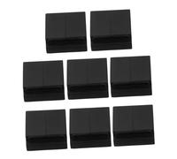 VINTORKY 8 Pezzi Supporto Per Plettro Per Paletta Di Chitarra Supporto Per Plettro Per Basso in Silicone Nero Per Ukulele E Clip Per Per Basso Per Vari Generi Musicali