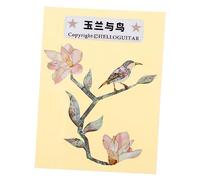 VINTORKY Adesivi Per Chitarra Fiore Decalcomanie Decorative Per Paletta Personalizza La Tua Chitarra Con Stile Per Musicisti e Appassionati Facile Applicazione e Resistente