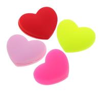 VINTORKY Ammortizzatori per Racchetta da Tennis a Forma di Cuore in Silicone 4 Pezzi Assorbimento degli Urti per Pratica e Torneo