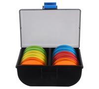 VINTORKY Avvolgitori per Bobina da Pesca 10 Pezzi in Schiuma Eva Colorata Supporti per Lenze da Pesca capacità Versatile Custodia Spaziosa per Organizzazione