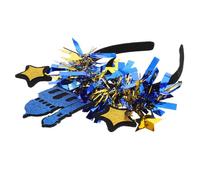 VINTORKY Blaccante Star E Castle Headband Per Le Donne Ramadan Head Abrine