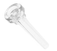 VINTORKY Bocchino Pratica Abs e in Tromba a Portatile per Leggero Accessorio per Principianti per Strumenti Musicali Fiato Quotidiana