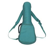 VINTORKY Borsa per Ukulele Corde in Tela Imbottita con Doppia Cinghia e Tasca Frontale Trasparente Custodia Portatile per Ukulele Unisex