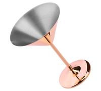 VINTORKY Calice da Cocktail in Acciaio Inossidabile 200ml Colore Oro Design Delicato e Facile da Conservare per Feste a Tema e Pranzi Eleganti