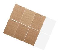 VINTORKY Carta da Disegno per Nail Art Doppia Faccia Oro, Strumento Versatile e Riutilizzabile per Pratica di Disegno e Schizzi, per Principianti nel Hand-painting