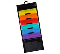 VINTORKY Cartella Portadocumenti Espandibile in Pp Design a Soffietto Multi-strato, Borsa Organizzatrice Portatile per Uso Scolastico e Viaggio