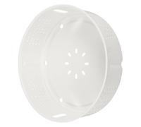 VINTORKY Cestello Vapore in Plastica Pp Bianco da 4/5l per Pentola a Vapore Riscaldamento Uniforme e Cottura Rapida per Ciotola Zuppa e Piatto Pasta