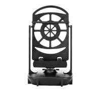 VINTORKY Contatore Passi per Telefono Nero Doppio Supporto in Plastica, Design Silenzioso e Facile da Installare, Dispositivo Oscillante per Cellulare Elegante e Minimalista