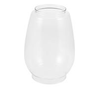VINTORKY Copertura in vetro per lanterna a cherosene, paralume nostalgico rotondo, ricambio per lampada a olio con distribuzione uniforme della luce, perfetto per ambienti esterni