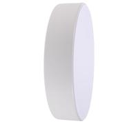 VINTORKY Copertura Stile Moderno e Minimalista in Plastica Rotonda Lampada da Soffitto Bianca Design Ultra Sottile e Montaggio a Filo per Uffici e Studi