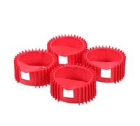 VINTORKY Coperture in Silicone Protezione Antishock Leggera 4 Pezzi per Manometri Ossigeno e Acetilene per Uso Industriale e Edilizio