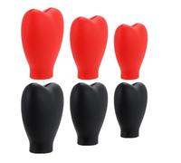 VINTORKY Coperture Protettive per Pennelli Trucco 6 Pezzi in Silicone Antipolvere e Antidistorsione per Pennelli Professionali e Viaggi