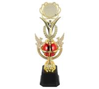 VINTORKY Coppa Premio Colorato e Vivace in Plastica Rossa, Pratica e Creativa, Come Premio per Giochi e Feste Scolastiche, 1 Pezzo