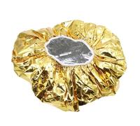 VINTORKY Cuffie dal Bordo in Chioma 10 e Alluminio Pezzi Foglio per di Elastico Trattamento Termico e Protezione Calore Chioma per Make Up e Spa