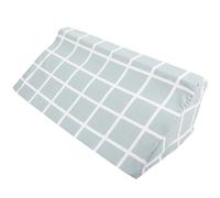 VINTORKY Cuscino Antidecubito per Letto Triangolare in Spugna e Cotone, Cuscino a Cuneo Confortevole per Dormire a Casa e Rilassare Collo