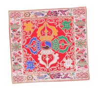 VINTORKY Cuscino Antiscivolo Per Ciotola Buddha Ricamato Imbottitura Per Religiosi Decorazione Per Meditazione e