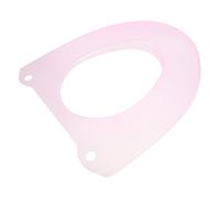 VINTORKY Cuscino Coprisedile per Wc in Plastica Riutilizzabile, Copriwater Portatile Antiscivolo Compatibile Sedili Rotondi, Lavabile e Adatto a Bagno di Casa e Hotel
