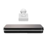 VINTORKY Custodia Cosmetica Portatile 6 Scomparti Magnetici Design Semplice alla Moda in As Nero per Ombretti e Rossetti per Viaggi e Organizzazione Trucco