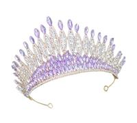 VINTORKY Da Sposa Con Strass Elegante Coroncina Per Matrimonio Feste e Occasioni Speciali Accessorio Per Leggero e Confortevole Per La Sposa Invitate
