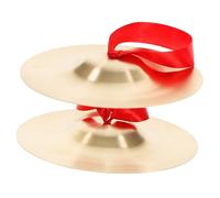 VINTORKY Di Cembali Da Dito in Rame Da 15 Cm Musicali Per Bambini Per Feste Di Danza Del Ventre Realizzati in Rame Struttura Robusta Colore Casuale