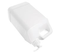 VINTORKY Dispenser Pompa da 5l per Sapone e Lozioni, Flacone Ricaricabile Bianco Tubo, Contenitore Erogatore per Cosmetici e Bagno, Apertura Ampia per Uso Domestico e Professionale