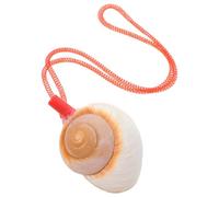 VINTORKY Fischietto Design Unico Suono Melodioso in Plastica a Conchiglia Naturale Facile da Imparare per Performance Musicali e Attività All'aperto