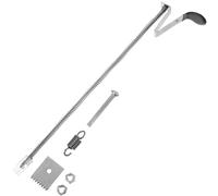 VINTORKY Lame e Graffette in Acciaio Inossidabile Argento, Ricambi per Legatrice Piante Resistenti alla Ruggine, Accessori per Legatura di Vite e Cetrioli, 1 Set per Uso Esterno