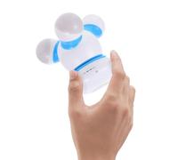 VINTORKY Massaggiatore Elettrico Corpo e Spalle Mini Usb, Dispositivo Per Massaggio Vibrante Per Schiena e Vita, Ergonomico Portatile Per Uso Domestico e Benessere