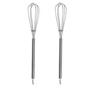 VINTORKY Mini Frusta Leggero da in Inossidabile per Miscelatore Colore Chioma Confezione da 2 per Barber Shop