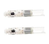 VINTORKY Nucleo Pompa Ad Alta Pressione in Plastica Trasparente, 2 Pezzi, Ricambio Per Idropulsore Dc 3,7v 8w, Core Pompa Compatto e Portatile Per Pulizia Quotidiana e Viaggi