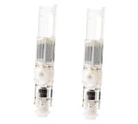 VINTORKY Nucleo Pompa in Plastica Trasparente a Pistone 2 Pezzi 3,7v 8w Per Idropulsore Rimozione Detriti Igiene Domestica e Da Viaggio