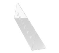 VINTORKY Organizer Portaforbici Da Parete Trasparente 6 Scomparti, Supporto Per Forbici Parrucchiere Compatti e Sicuri, Porta Cesoie Per Salone, Casa e Negozi Toelettatura