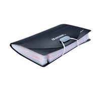 VINTORKY Organizzatore di File a Soffietto A6 13 Scomparti, Cartella Portadocumenti Espandibile Mini per Ricevute e Bollette, Portadocumenti Compatto per Ufficio e Casa