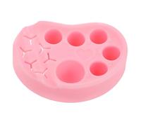 VINTORKY Palette Silicone Multifunzionale Per Miscelazione Colori Per Trucco e Unghie Per Artisti Del Nail Art e Trucco Strumento Versatile Per Make-up e Ciglia