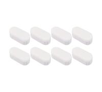 VINTORKY Paracolpi per Sedile Wc in Tpe Bianco 8 Pezzi Cuscinetti Ammortizzanti per Comfort e Silenziosità, Facili da Mantenere, per Anziani