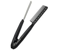 VINTORKY Pettine a Forma di V per Chioma Lisci, Spazzola Riscaldata Design Ergonomico, Strumento per Styling Facile e Trasportabile